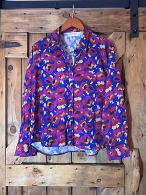 Compania Fantastica Colorful blouse size large